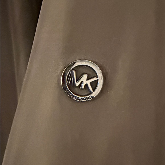 Michael Kors Women’s Hooded Athletic Logo Tape Coat, Size XL - Picture 6 of 7